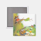 Ted, Ed und Caroll Das Picnic 1 Magnet (Vorderseite/Rückseite)