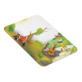 Ted, Ed und Caroll Das Picnic 1 Magnet (Rechte Seite)