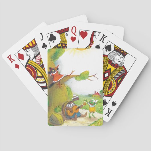 Ted, Ed und Caroll Das Picnic 1 Spielkarten (Rückseite)