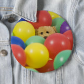 Ted im Bällchenbad Button (Beispiel)