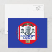 Ted Kennedy 2009 Legacy Postcard Postkarte (Vorne/Hinten)