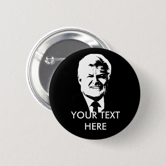Ted Kennedy Button (Vorne & Hinten)