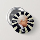 Ted Kennedy Button (Vorne & Hinten)