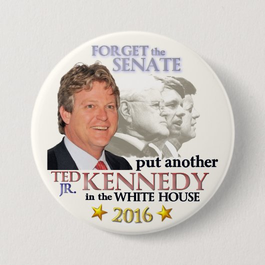 Ted Kennedy, jr. für Präsidenten 2016 Button (Vorderseite)