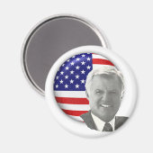 Ted Kennedy Magnet 2009 (Vorderseite/Rückseite)