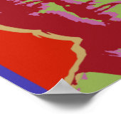 Ted Kennedy Poster (Ecke)