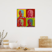 Ted Kennedy Poster (Küche)