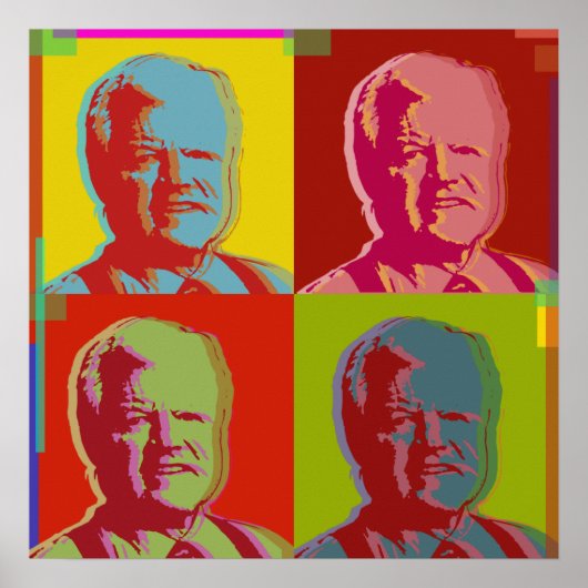 Ted Kennedy Poster (Vorne)