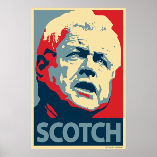 Ted Kennedy - Scotch: OHP Poster (Vorne)