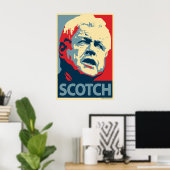 Ted Kennedy - Scotch: OHP Poster (Heimbüro)
