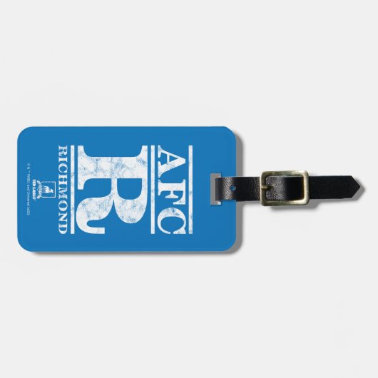 Ted Lasso | AFC R Richmond Text Logo Gepäckanhänger (Vorderseite horizontal)