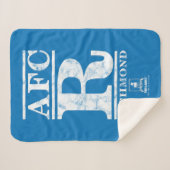 Ted Lasso | AFC R Richmond Text Logo Sherpadecke (Vorderseite (Horizontal))