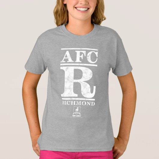 Ted Lasso | AFC R Richmond Text Logo T-Shirt (Vorderseite)