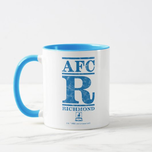 Ted Lasso | AFC R Richmond Text Logo Tasse (Links)