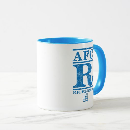 Ted Lasso | AFC R Richmond Text Logo Tasse (VorderseiteRechts)