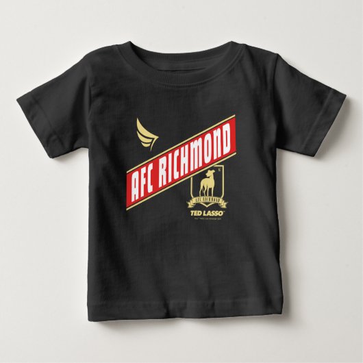 Ted Lasso | AFC Richmond Athletic Banner Baby T-shirt (Vorderseite)