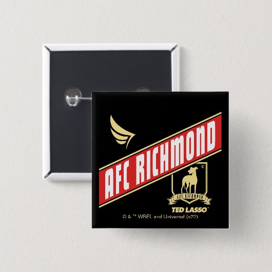 Ted Lasso | AFC Richmond Athletic Banner Button (Vorne & Hinten)