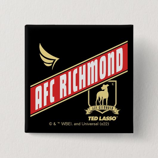 Ted Lasso | AFC Richmond Athletic Banner Button (Vorderseite)