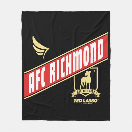 Ted Lasso | AFC Richmond Athletic Banner Fleecedecke (Vorderseite)