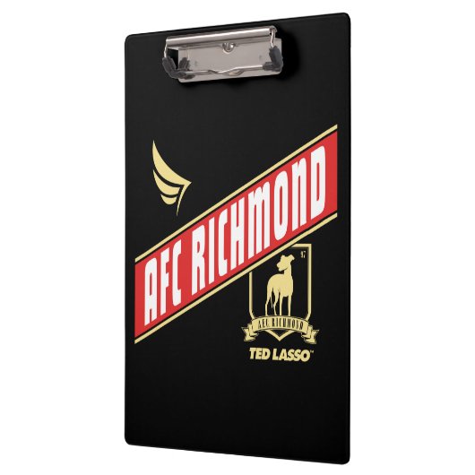 Ted Lasso | AFC Richmond Athletic Banner Klemmbrett (Links)
