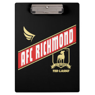 Ted Lasso   AFC Richmond Athletic Banner Klemmbrett