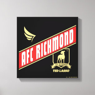 Ted Lasso AFC Richmond Athletic Banner Leinwanddruck