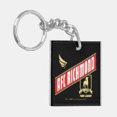 Ted Lasso | AFC Richmond Athletic Banner Schlüsselanhänger (Vorderseite links)