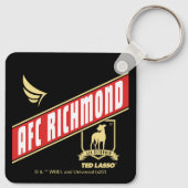 Ted Lasso | AFC Richmond Athletic Banner Schlüsselanhänger (Rückseite)