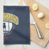 Ted Lasso | AFC Richmond Athletic Circle Abzeichen Geschirrtuch (Viertel Falte)