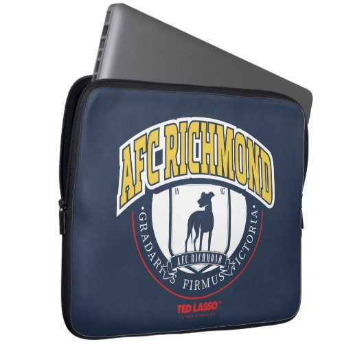Ted Lasso | AFC Richmond Athletic Circle Abzeichen Laptopschutzhülle (Vorne Rechts)