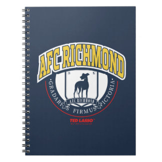 Ted Lasso | AFC Richmond Athletic Circle Abzeichen Notizblock
