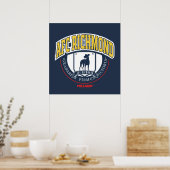 Ted Lasso | AFC Richmond Athletic Circle Abzeichen Poster (Küche)
