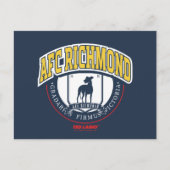 Ted Lasso | AFC Richmond Athletic Circle Badge Postkarte (Vorderseite)