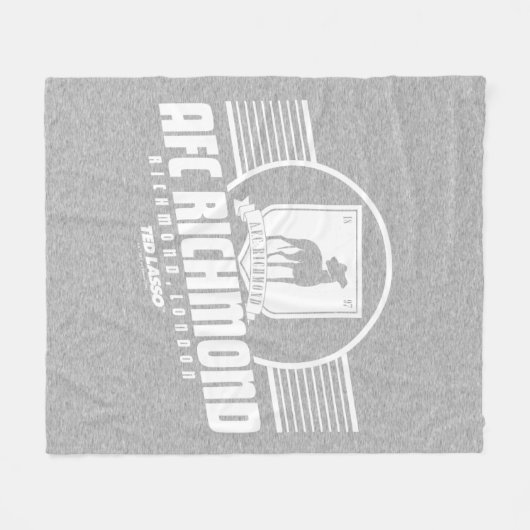 Ted Lasso | AFC Richmond Athletic Stripe Graphic Fleecedecke (Vorderseite (Horizontal))