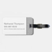 Ted Lasso | AFC Richmond Athletic Stripe Graphic Gepäckanhänger (Rückseite horizontal)