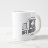 Ted Lasso | AFC Richmond Athletic Stripe Graphic Jumbo-Tasse (Vorderseite Rechts)