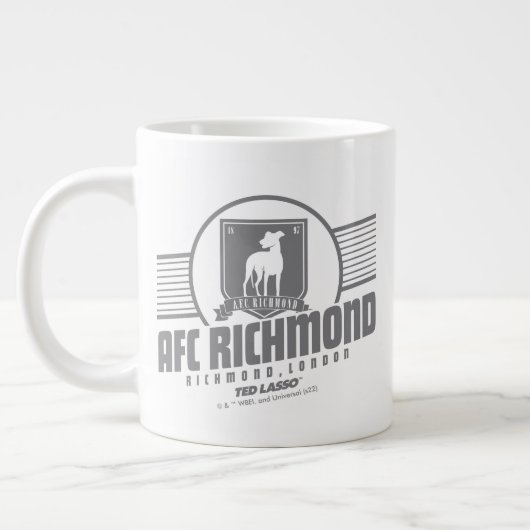 Ted Lasso | AFC Richmond Athletic Stripe Graphic Jumbo-Tasse (Links)