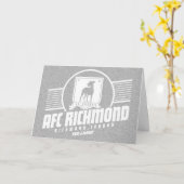 Ted Lasso | AFC Richmond Athletic Stripe Graphic Karte (Gelbe Blume)