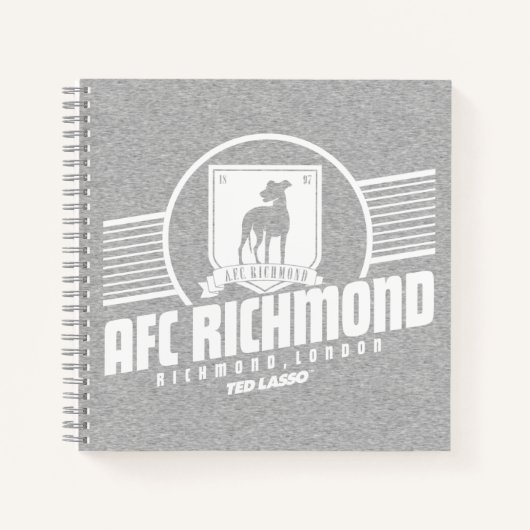 Ted Lasso | AFC Richmond Athletic Stripe Graphic Notizblock (Vorderseite)