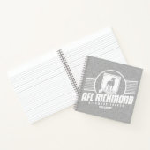 Ted Lasso | AFC Richmond Athletic Stripe Graphic Notizblock (Innenseite)