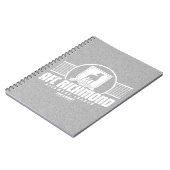 Ted Lasso | AFC Richmond Athletic Stripe Graphic Notizblock (Linke Seite)