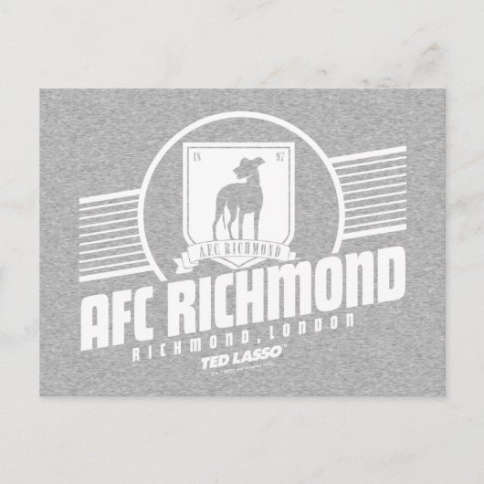 Ted Lasso | AFC Richmond Athletic Stripe Graphic Postkarte (Vorderseite)
