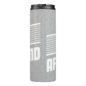 Ted Lasso | AFC Richmond Athletic Stripe Graphic Thermosbecher (Rückseite)