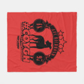 Ted Lasso | AFC Richmond #COYGH Fleecedecke (Vorderseite (Horizontal))