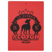 Ted Lasso | AFC Richmond #COYGH Klemmbrett (Rückseite)