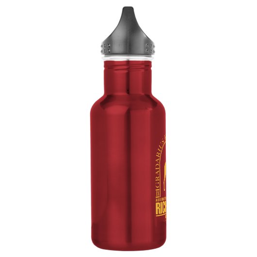 Ted Lasso | AFC Richmond Gold Arched Logo Edelstahlflasche (Links)