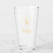 Ted Lasso | AFC Richmond Gold Arched Logo Glas (Rückseite)