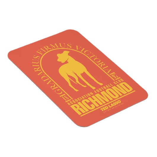 Ted Lasso | AFC Richmond Gold Arched Logo Magnet (Rechte Seite)