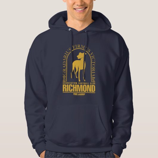 Ted Lasso | AFC Richmond Gold Arted Logo Hoodie (Vorderseite)