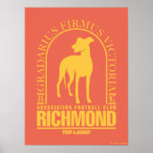 Ted Lasso | AFC Richmond Gold Arted Logo Poster (Vorne)